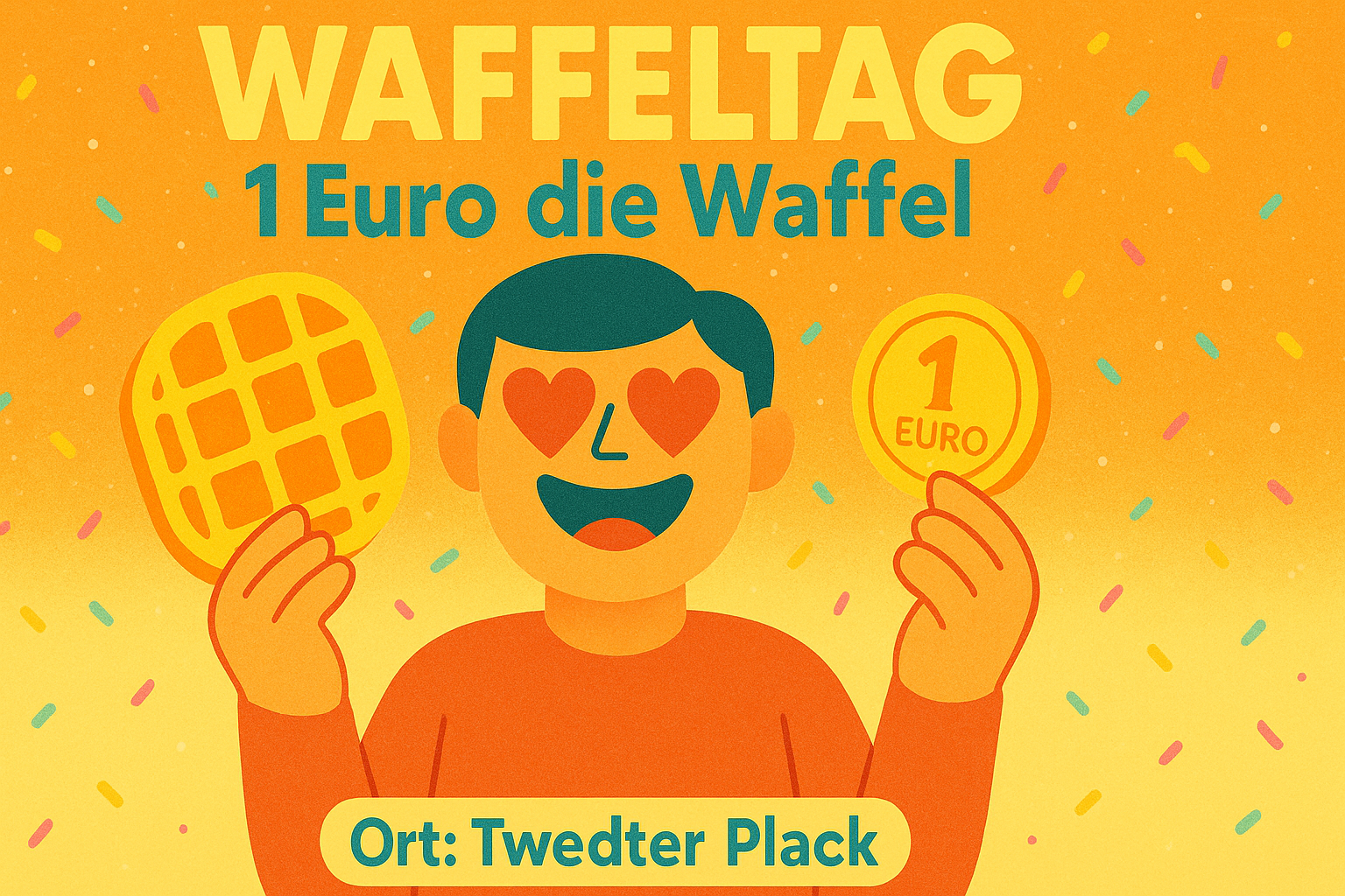 🧇 Waffeln für 1 Euro – Twedter Plack